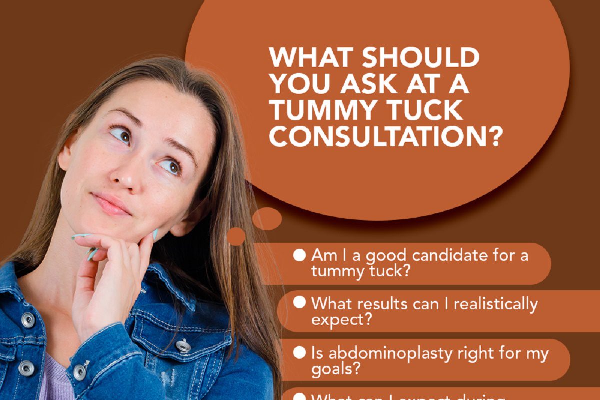 What Should You Ask At A Tummy Tuck Consultation? [Infographic]