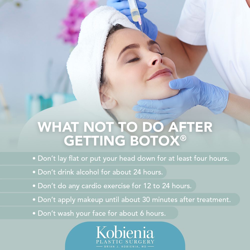 What Not to Do after Getting BOTOX®