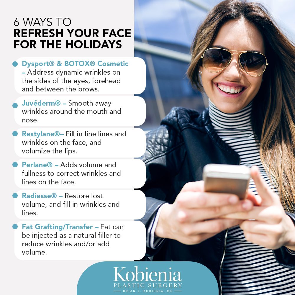 6 Ways to Refresh Your Face for the Holidays [Infographic]