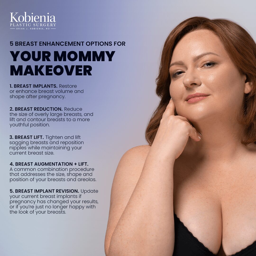 5 Breast Enhancement Options For Your Mommy Makeover