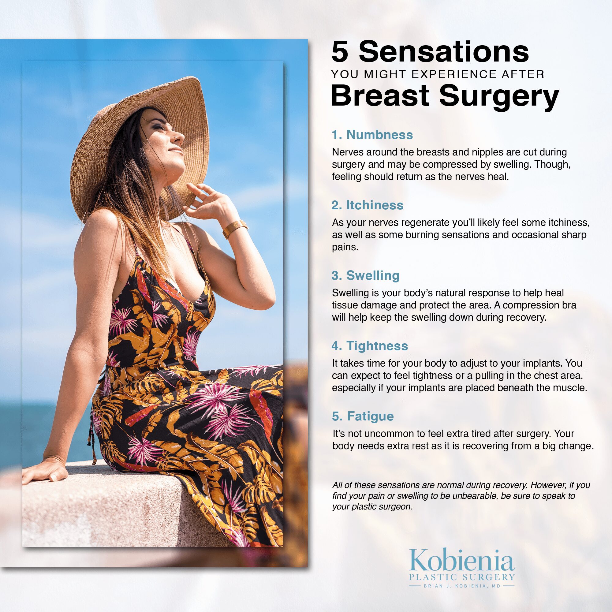 5 Sensations You Might Experience After Breast Surgery