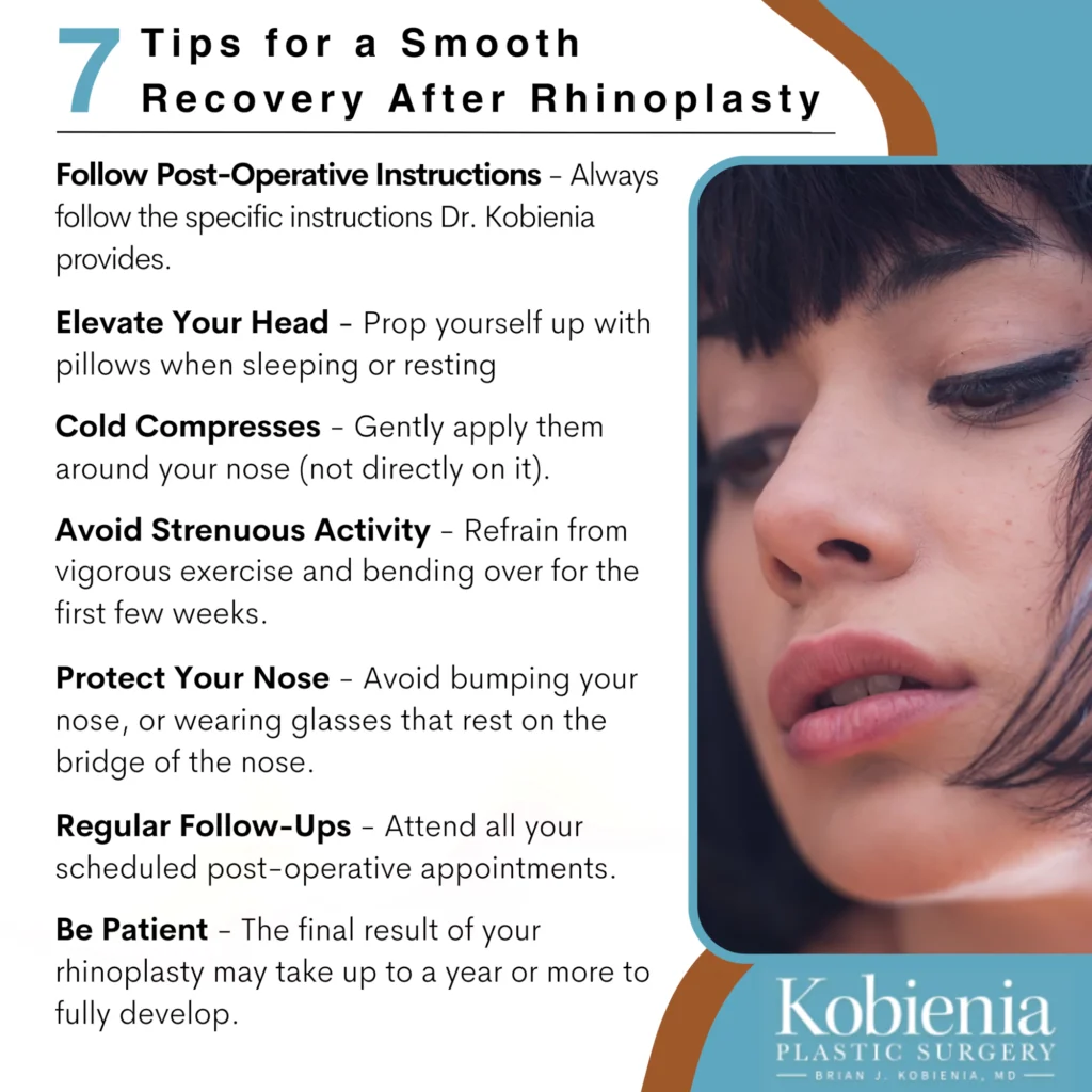 7 Tips for a Smooth Recovery After Rhinoplasty 